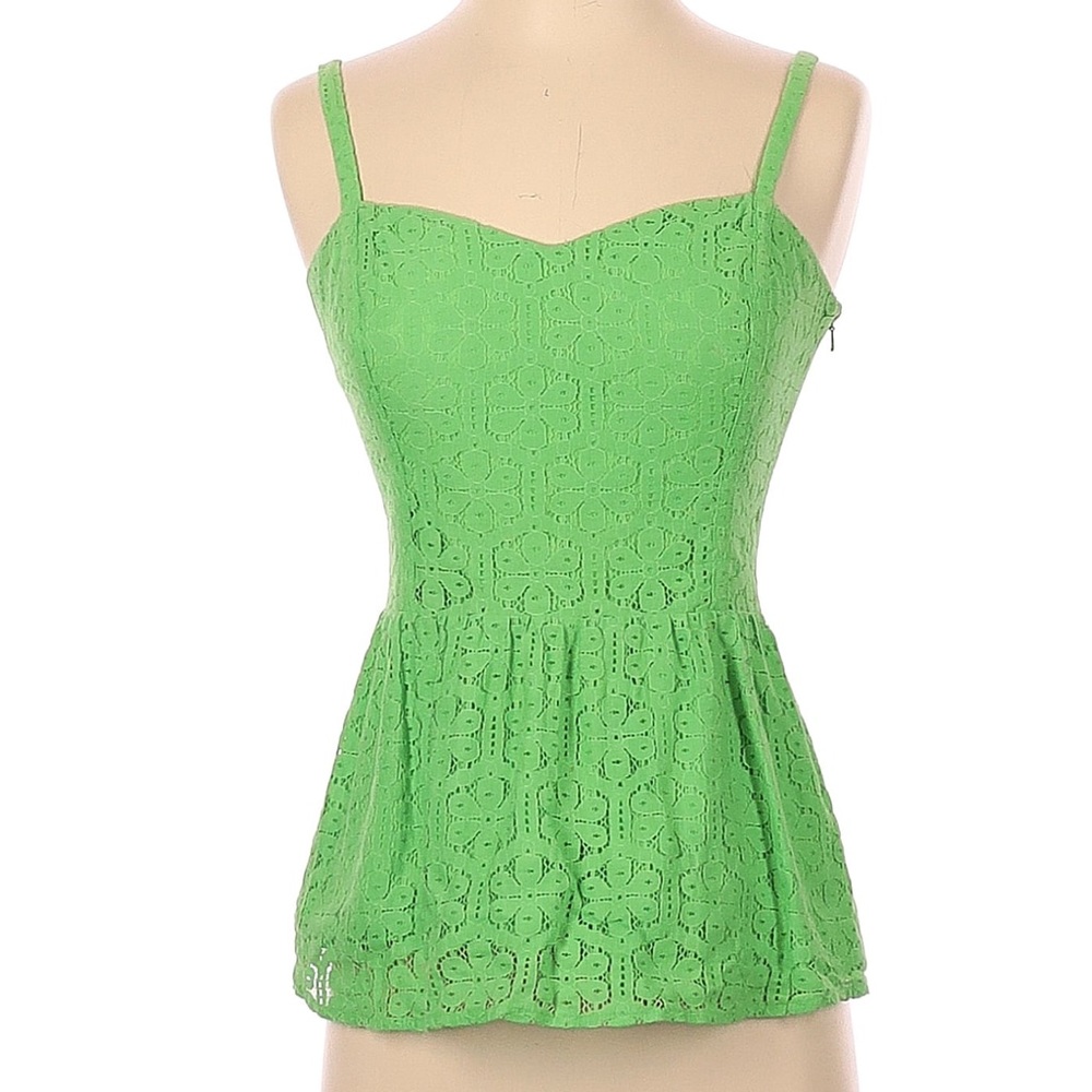 Gardenia Floral Lace Peplum Top - Picture 2 of 2